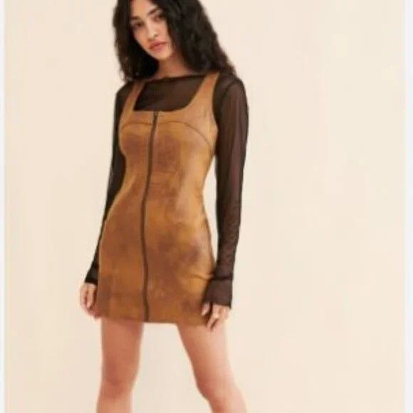 Free People Free People Western Mini Dress Size S / US 4 / IT 40 - 5 Thumbnail