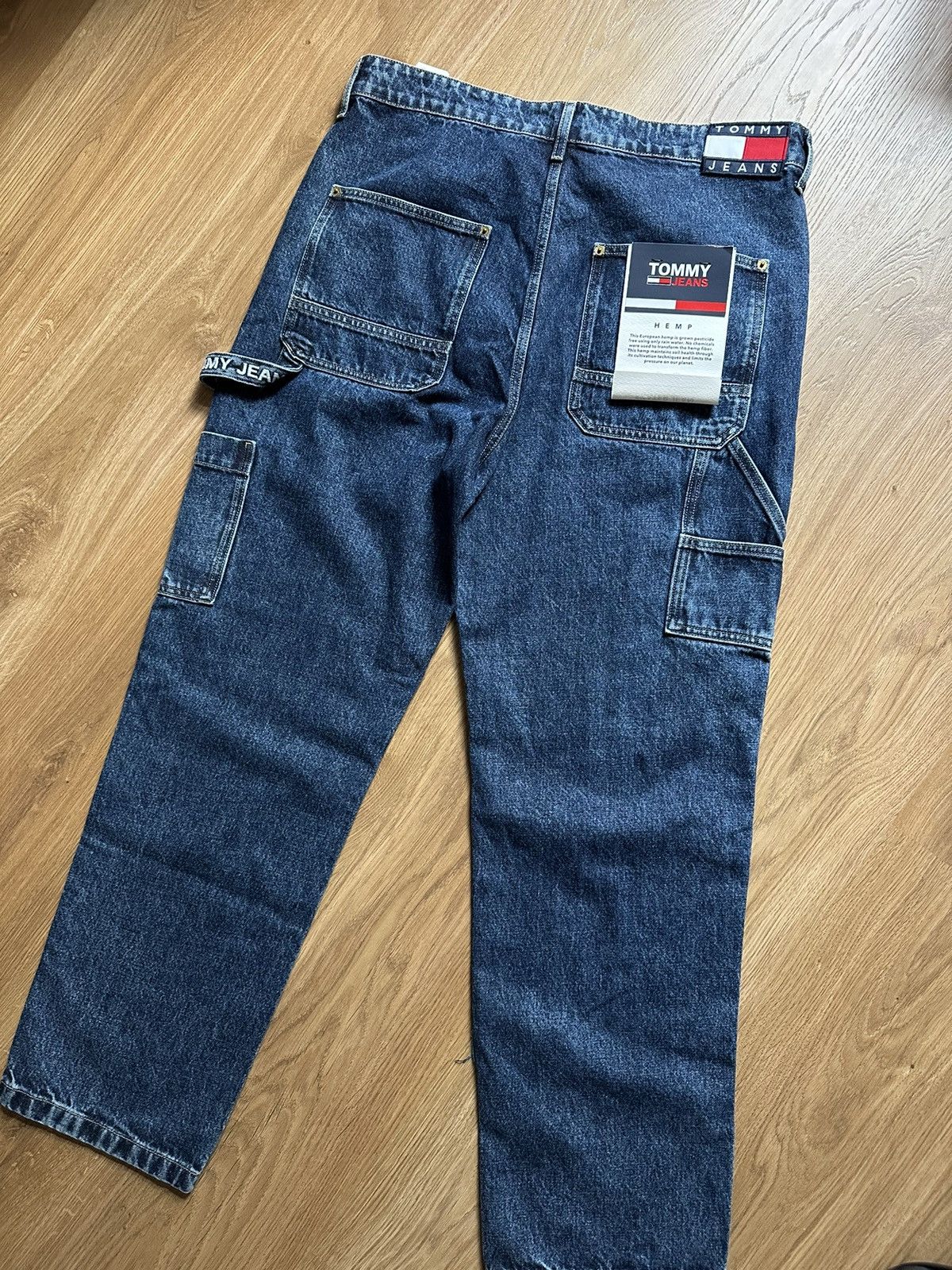 image of Baggy Jeans Tommy Hilfiger Jeans Skater Jeans in Blue, Men's (Size 33)