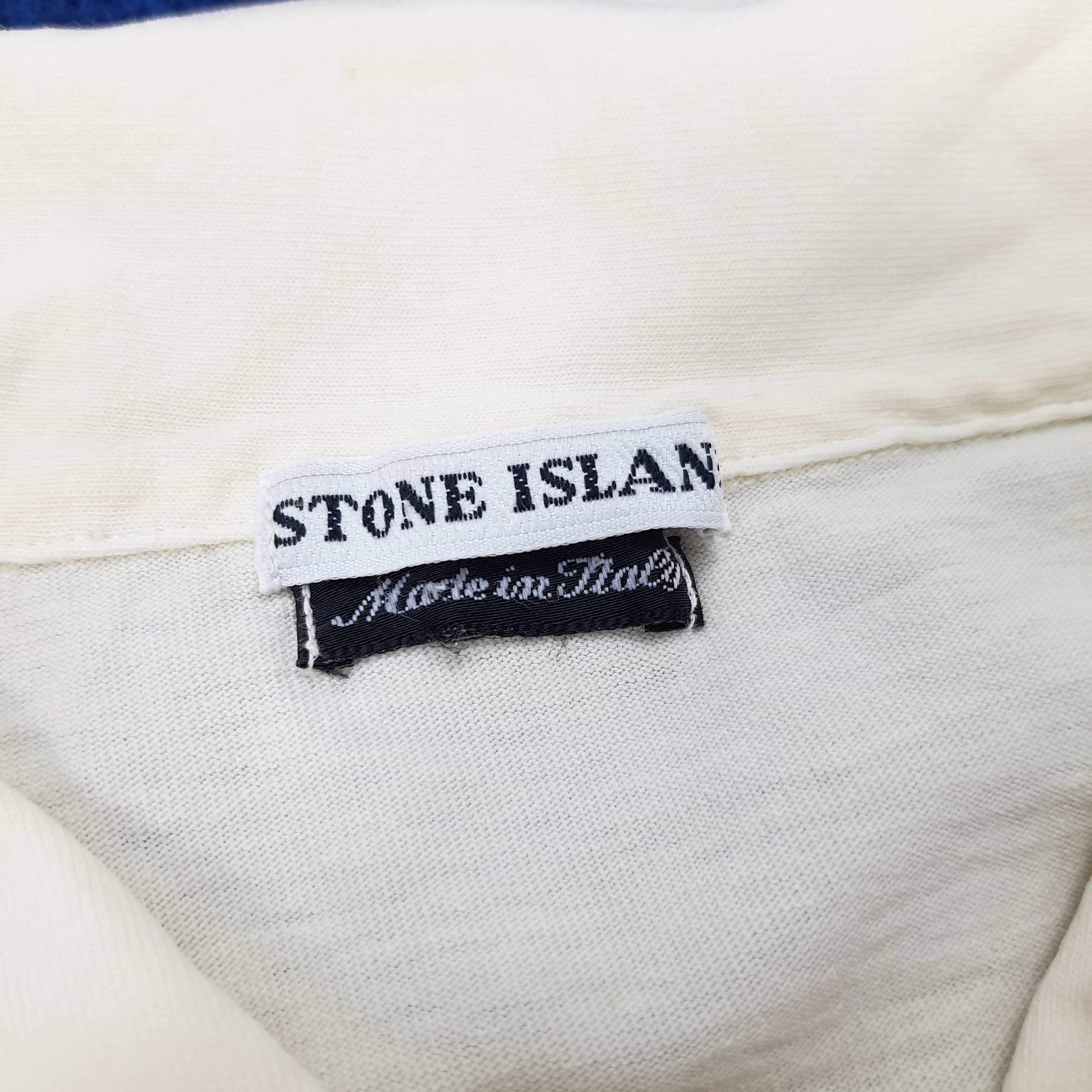 Stone Island × Vintage Vintage Stone Island COMPACT Polo Shirt Size US L / EU 52-54 / 3 - 4 Thumbnail