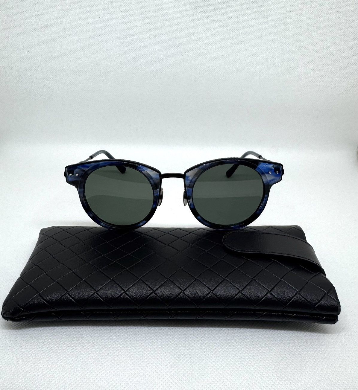 Bottega Veneta BOTTEGA VENETA new sunglasses BV0063S blue smoke Size ONE SIZE - 1 Thumbnail