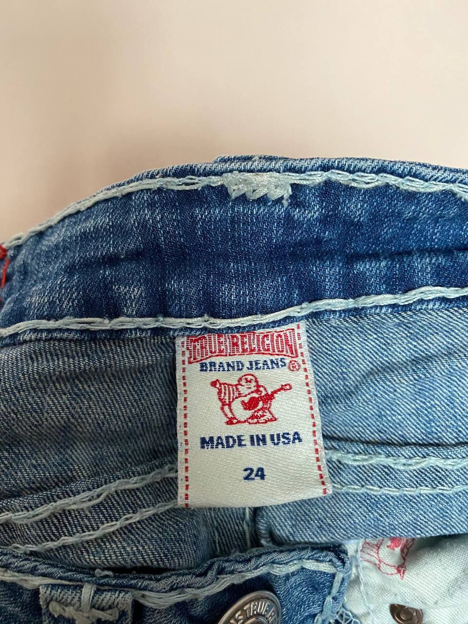 True Religion Rare🔥True Religion Billy Super T Jeans Size 24" / US 00 / IT 34 - 8 Thumbnail