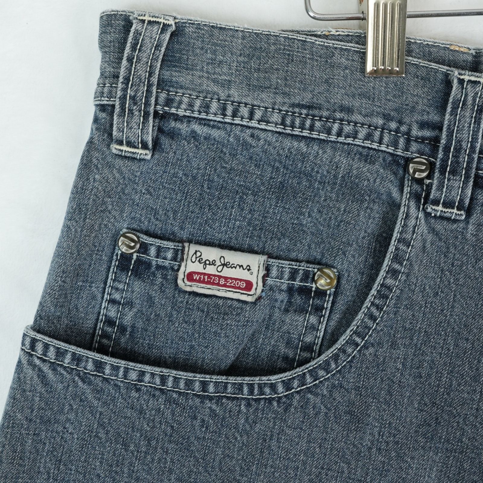 Pepe Jeans Vtg Pepe Jeans London Shorts 38x14.5 Carpenter Utility Y2K Size US 38 / EU 54 - 3 Thumbnail