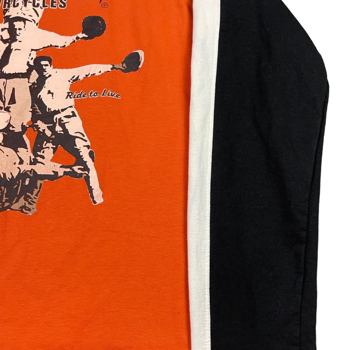 Harley Davidson Harley Davidson Sweater Womens XL Quarter Zip Y2K Stained Size XL / US 12-14 / IT 48-50 - 4 Thumbnail