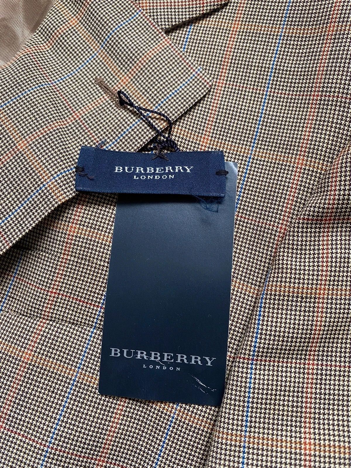 Burberry Burberry London Deadstock NWT Blazer Smoking Suit Plaid Size 52L - 4 Thumbnail