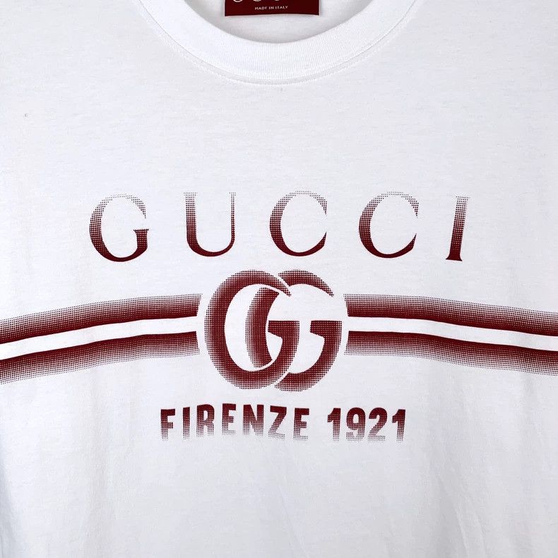 Gucci Gucci 24 white logo printed round-neck cotton short-sleeved Size US XS / EU 42 / 0 - 4 Thumbnail