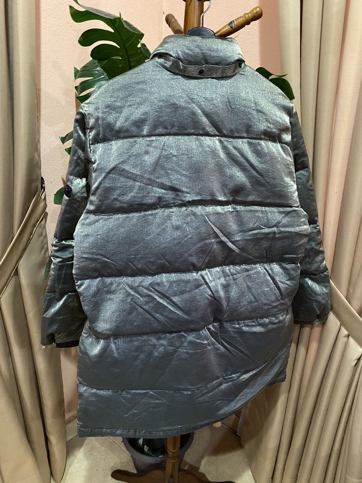 DKNY DKNY Metallic Down Jacket Vintage Donna Karan New York Coat Size US M / EU 48-50 / 2 - 15 Thumbnail