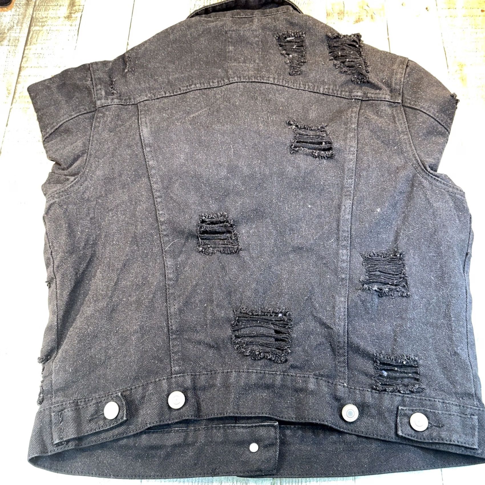 Vintage VINTAGE Iris Basic Jacket Women Small Black Iris Shirt Size 28" / US 6 / IT 42 - 5 Thumbnail