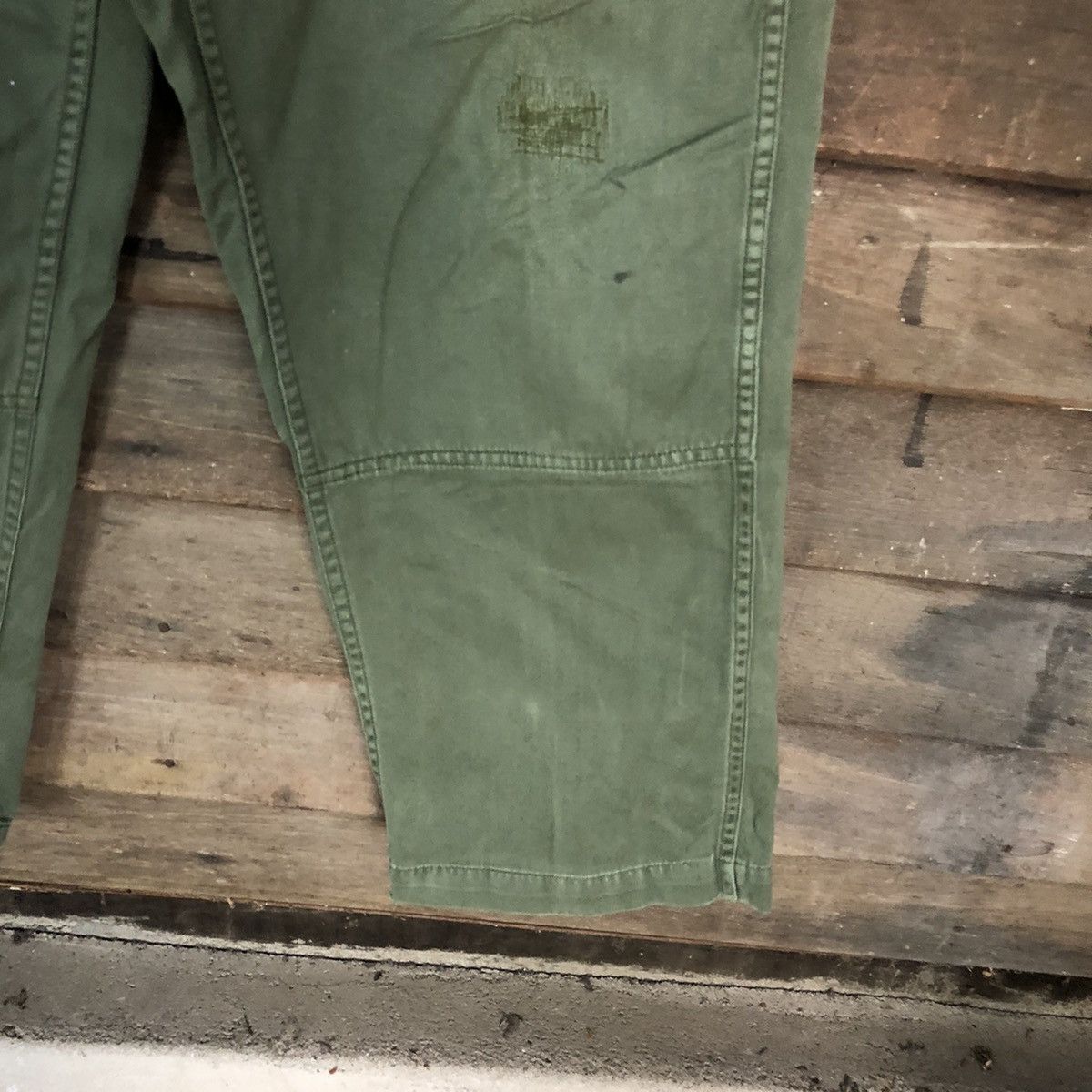 Japanese Brand DL Japan military army Green Cargo Multipocket Pants #S2754 Size US 32 / EU 48 - 9 Thumbnail