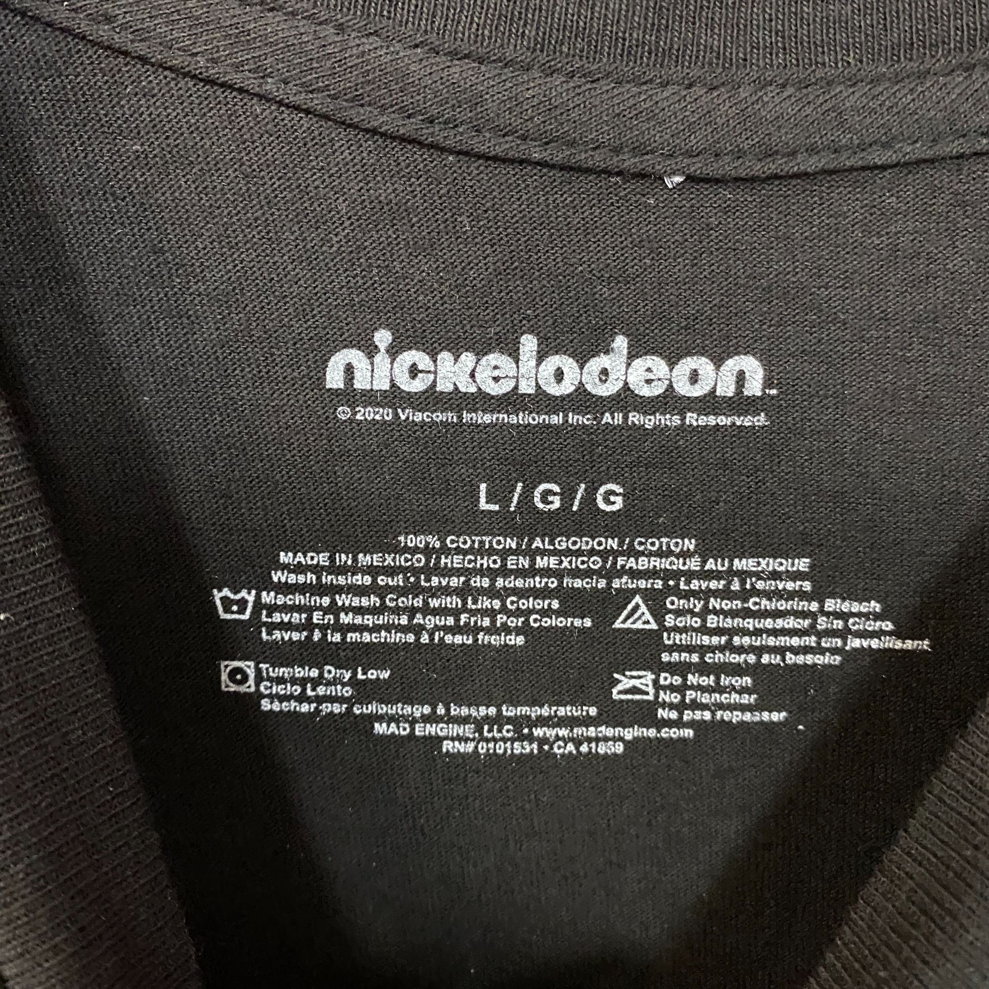 Nickelodeon Nickelodeon 90's Cartoons Pile Up Cartoon Characters Group S Size US L / EU 52-54 / 3 - 4 Thumbnail