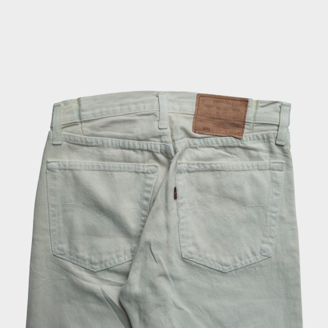 Levi's 1990's Levis 501 white jeans Size US 26 / EU 42 - 5 Thumbnail