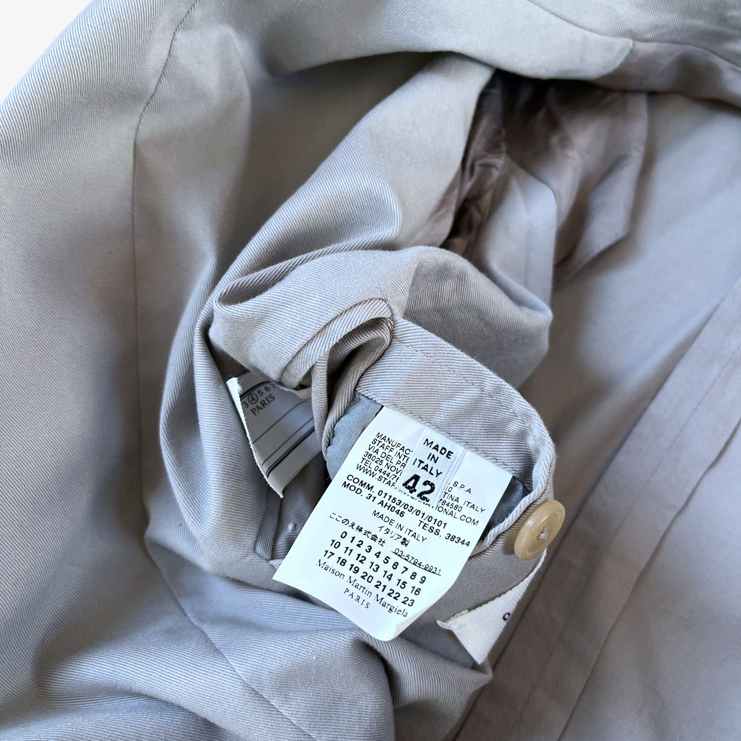 Maison Margiela Vintage Women's Maison Margiela Double Breasted Trench Coat Size S / US 4 / IT 40 - 3 Thumbnail