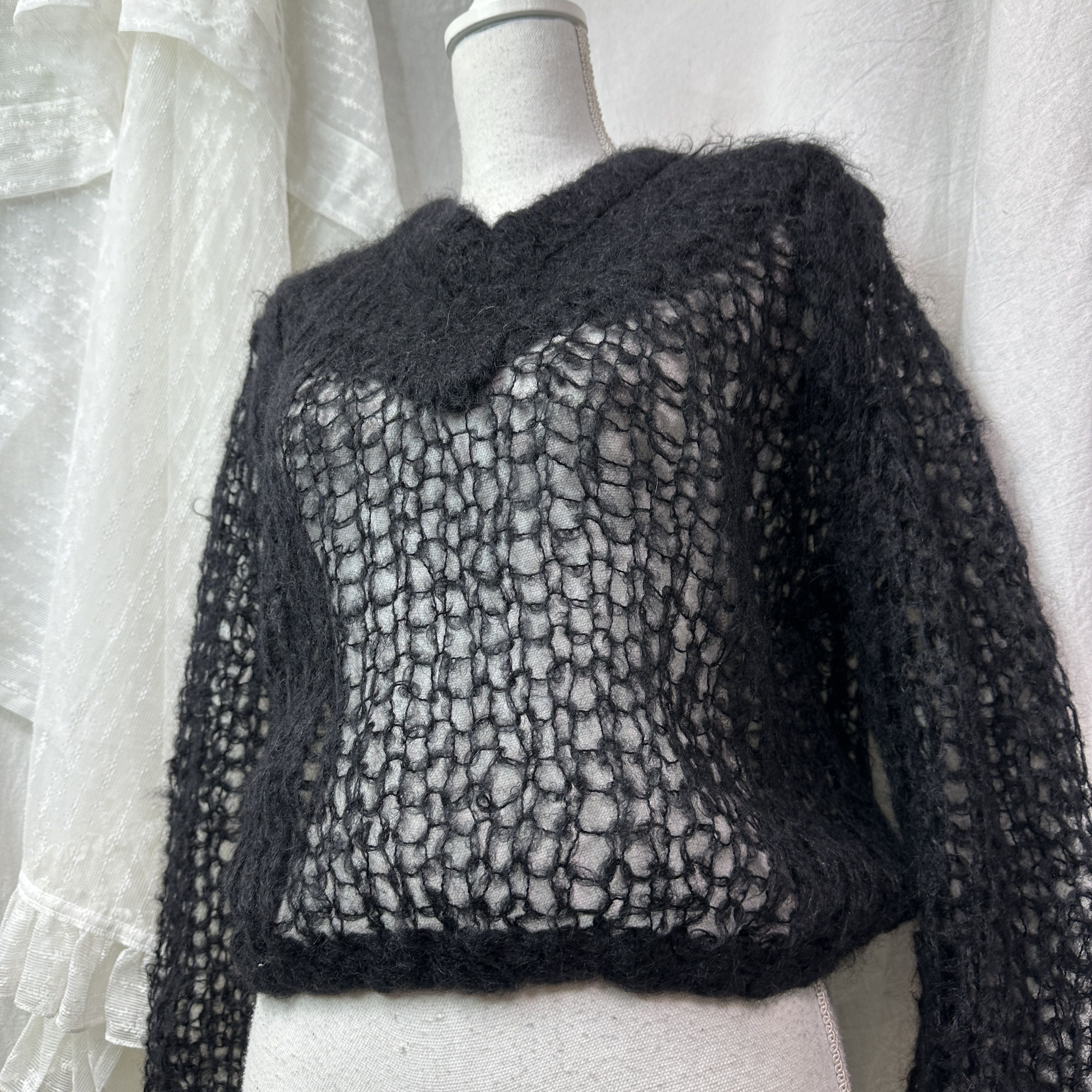 Acne Studios Vintage Acne Studios Mohair Loose Knit Sweater Y2K Size M / US 6-8 / IT 42-44 - 7 Thumbnail