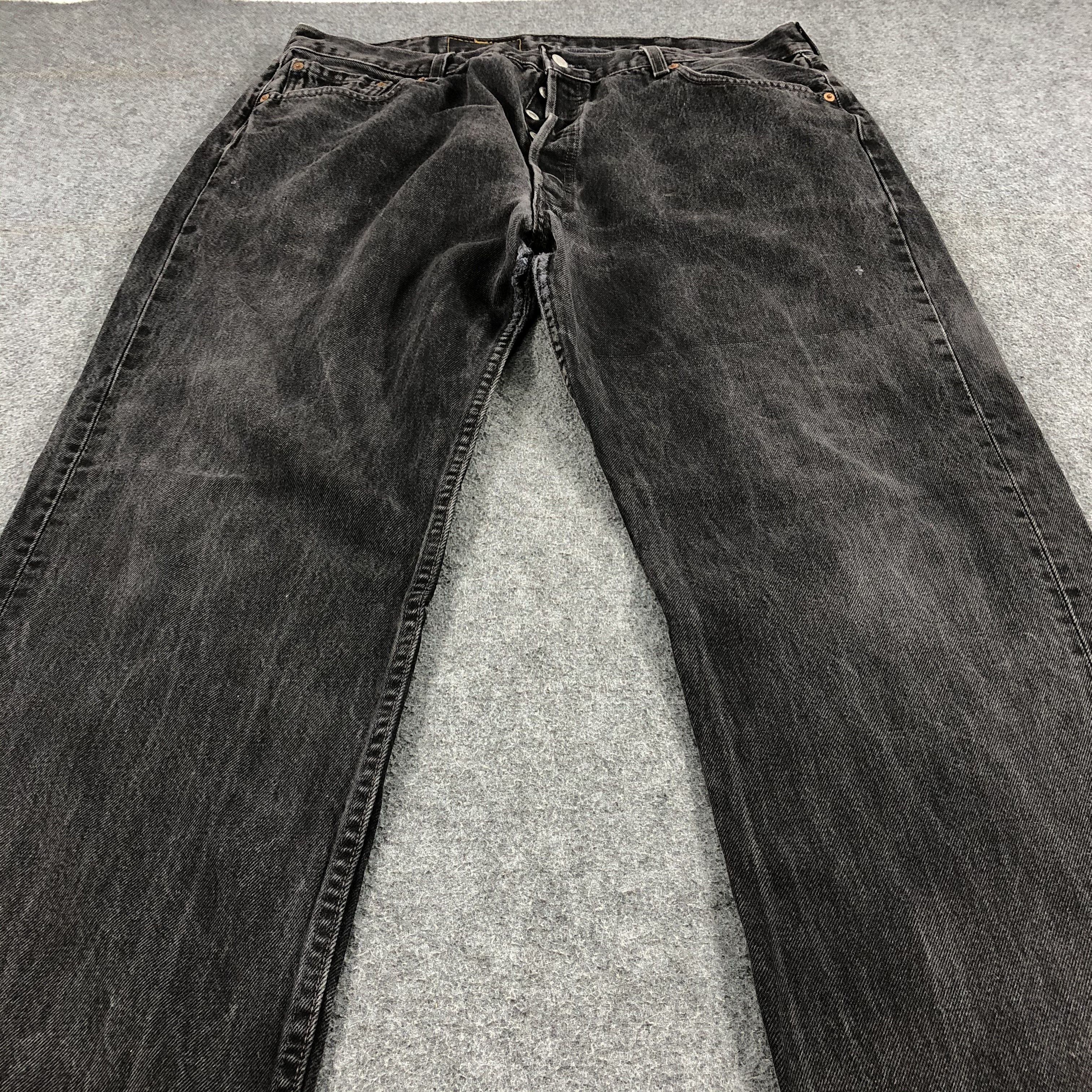 Levi's × Vintage Vintage 90s Distress Levis 501 Jeans-JM1582 Size US 39 - 3 Thumbnail