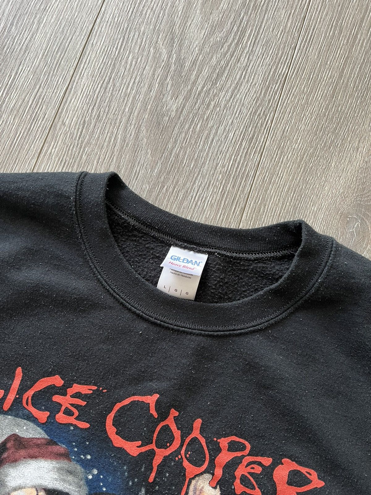 Band Tees × Vintage Vintage Alice Cooper Band Sweatshirt Size US L / EU 52-54 / 3 - 6 Thumbnail