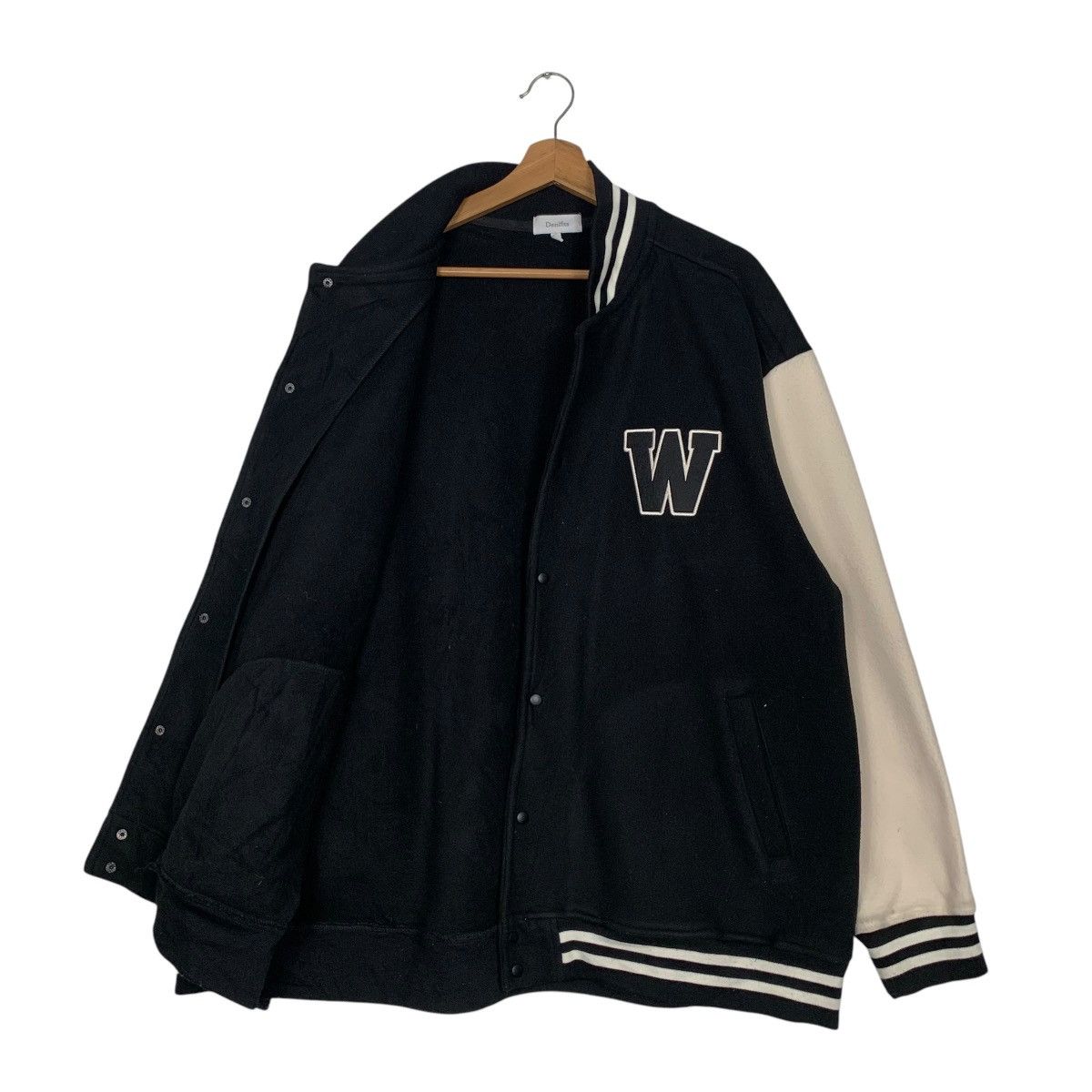 Japanese Brand DENIFITS Classic Style Varsity Jacket #2697-C121 Size US XXL / EU 58 / 5 - 9 Thumbnail