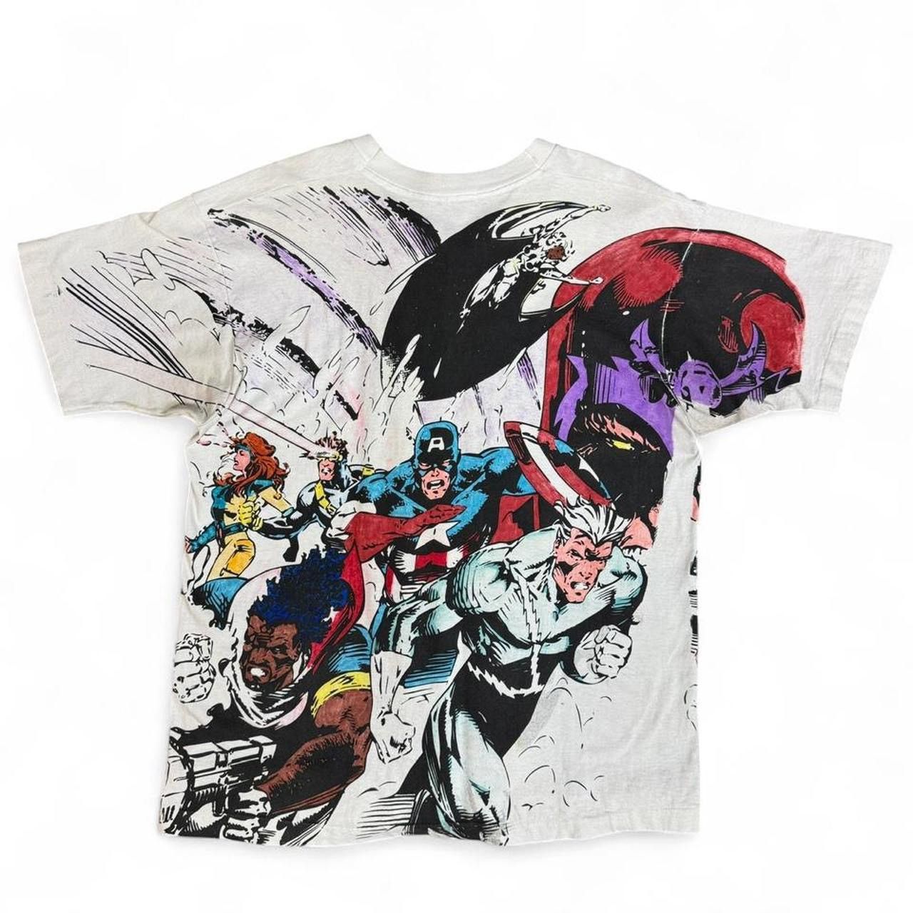 Fruit Of The Loom 1991 Marvel Comic Images X-Men hand painted Tee size XL Size US XL / EU 56 / 4 - 3 Thumbnail
