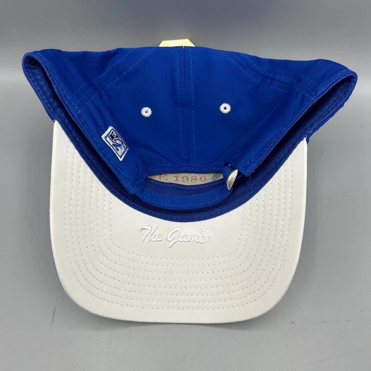 The Game Samsung Hat Men Blue White Embroidered The Game Strap Back Size ONE SIZE - 7 Thumbnail
