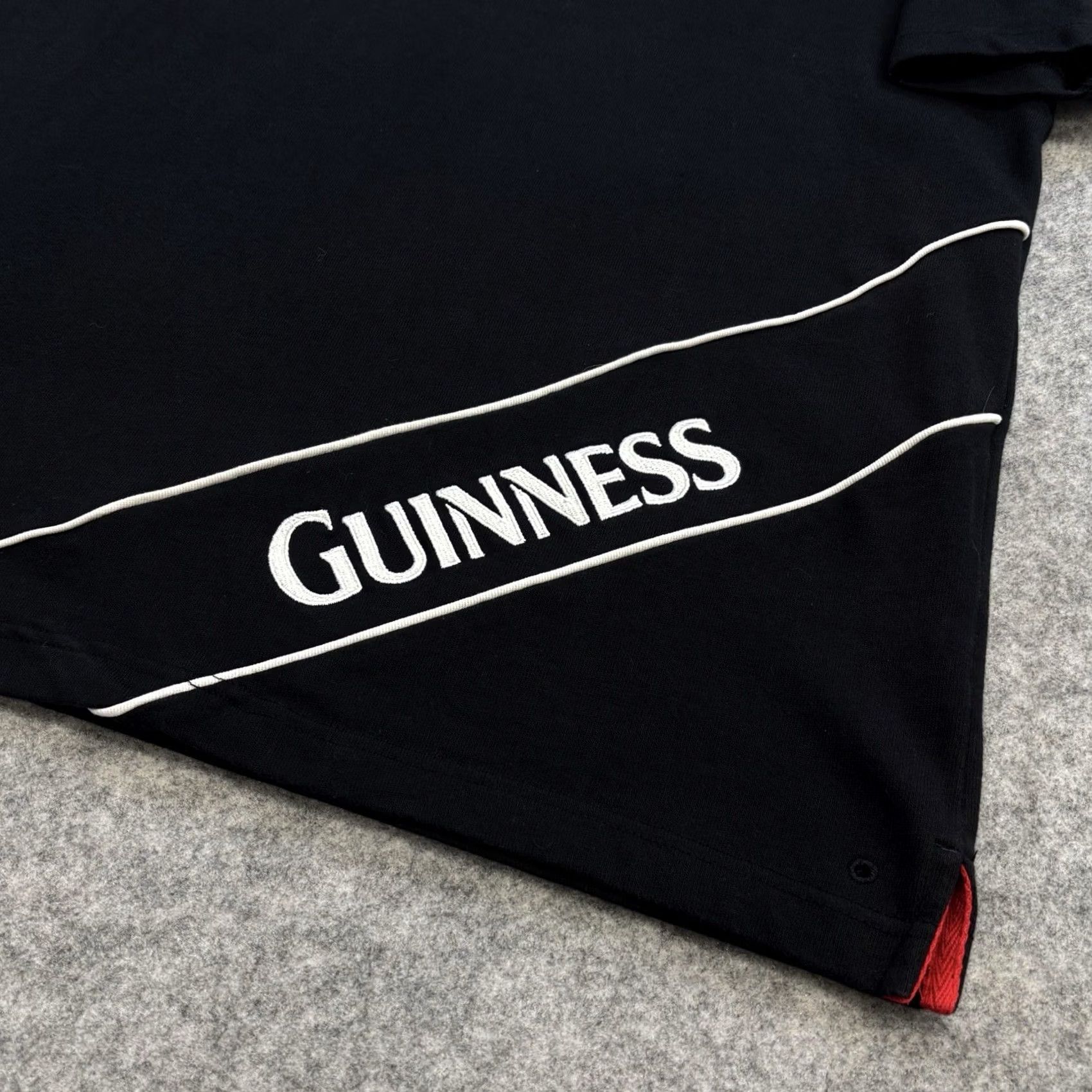 Cotton Traders Cotton Traders Guinness England Rugby Polo XL Short Sleeve Black Shirt Size US XL / EU 56 / 4 - 5 Thumbnail