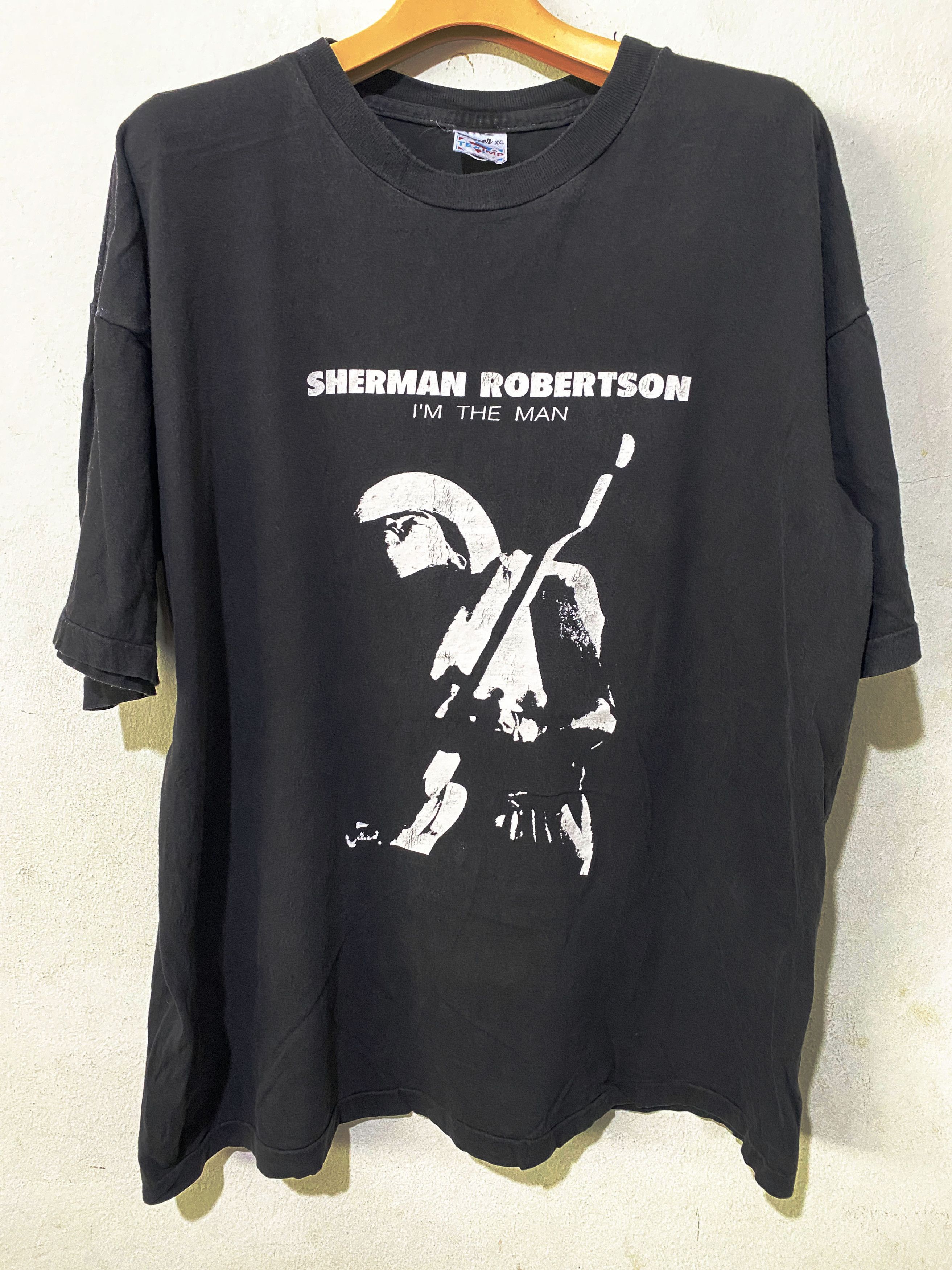 Band Tees × Vintage Vintage 1993 Sherman Robertson Shirt Size US XL / EU 56 / 4 - 1 Thumbnail