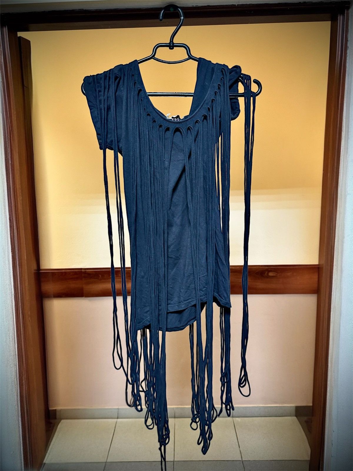 Japanese Brand Vintage Avant-Garde Bandage Japanese Grange Tee Size US M / EU 48-50 / 2 - 1 Thumbnail