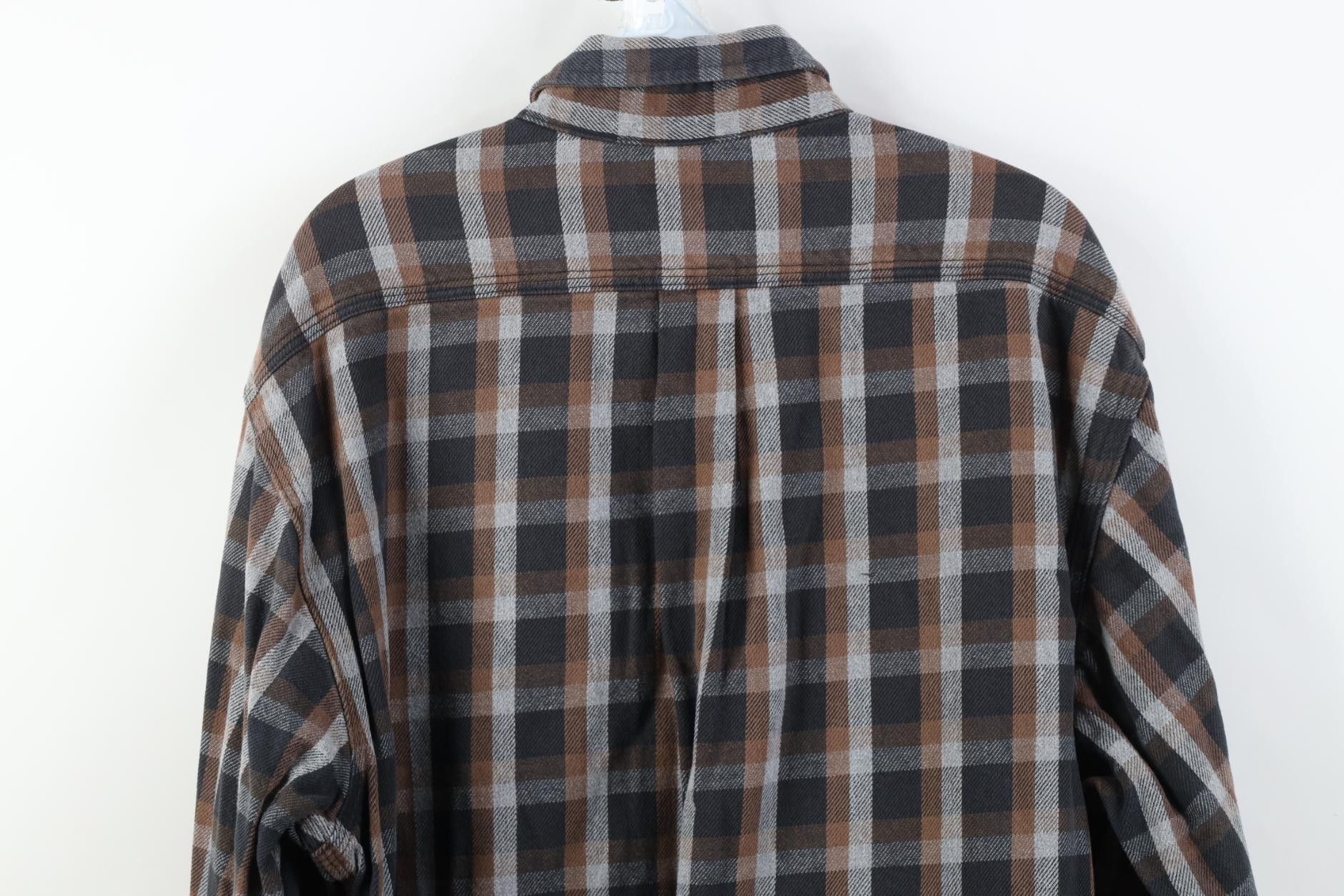 Carhartt Vintage Carhartt Heavyweight Flannel Button Shirt Plaid Size US L / EU 52-54 / 3 - 11 Thumbnail