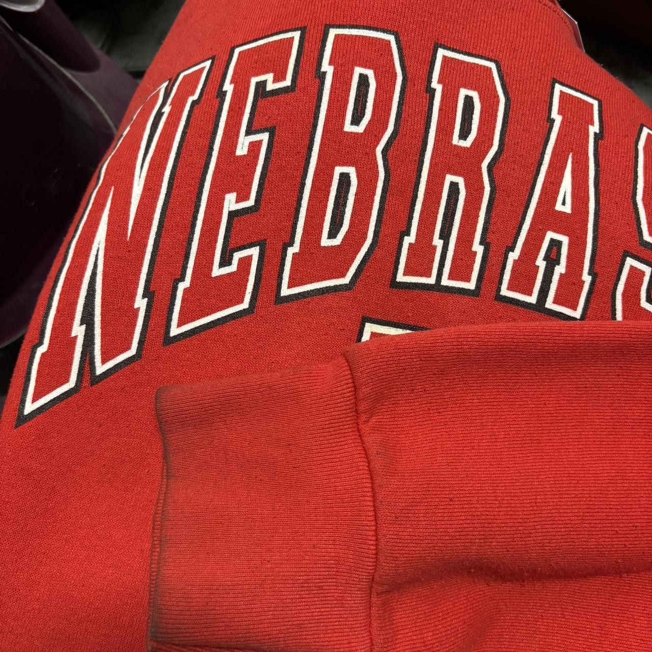 NFL × Vintage Vintage Nebraska Huskers Sweatshirt size: 2XL Size US XXL / EU 58 / 5 - 5 Thumbnail