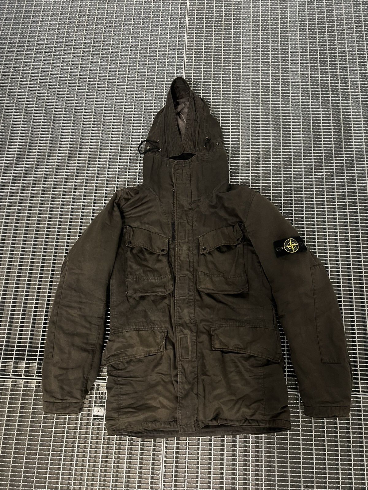 Stone Island Raso Gommato Jacket | Grailed
