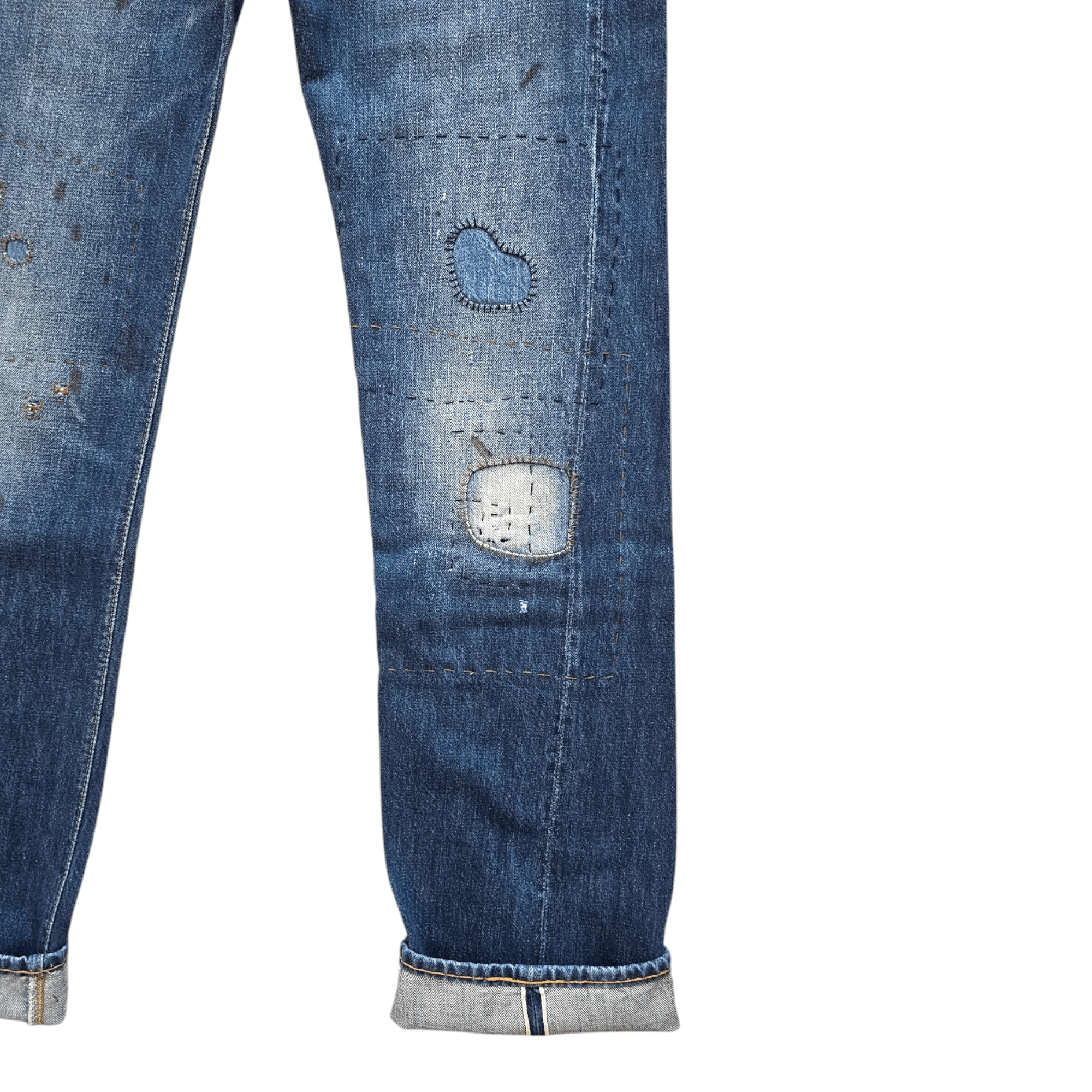 Levi's Vintage Clothing Levi's Vintage Clothing 1947 501 W28L34 Big E Selvedge Cone Size US 28 / EU 44 - 4 Thumbnail