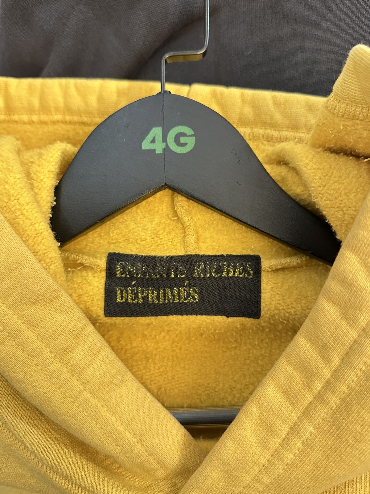 Enfants Riches Deprimes ERD DIVORCE HOODIE YELLOW SZ M Size US M / EU 48-50 / 2 - 4 Thumbnail