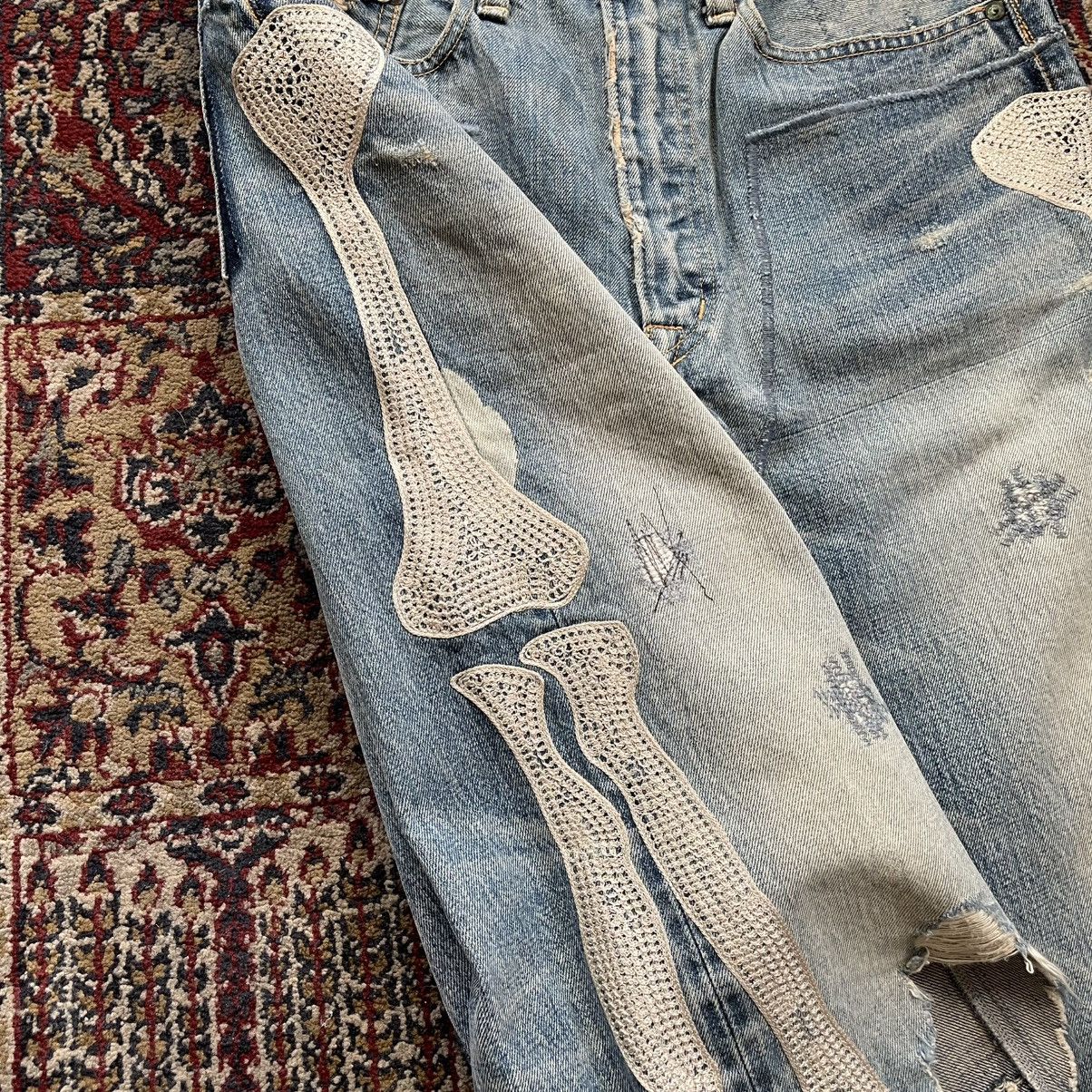 Kapital Kapital Kountry RARE Bone Selvedge Denim Shorts NAPA sz 31 Size US 31 - 4 Thumbnail