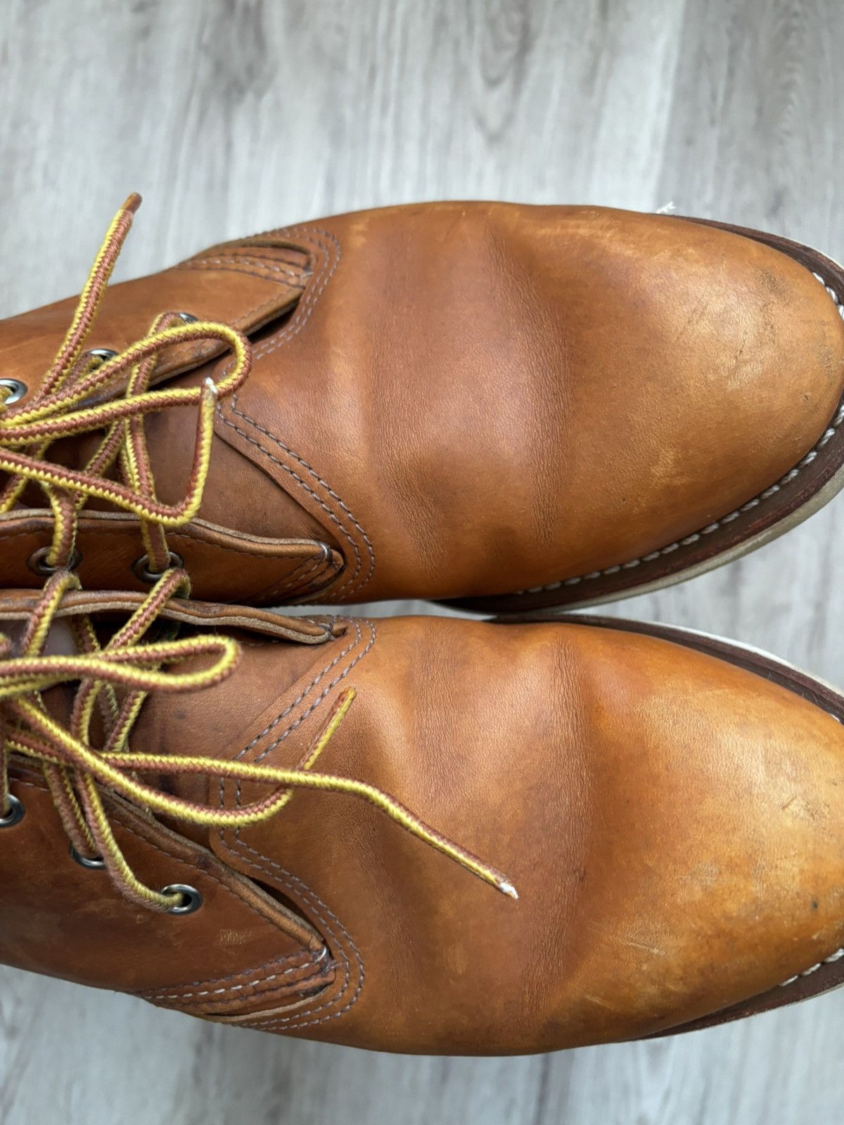 Red Wing Red Wing 3140 Work Chukka (2013, Made in USA) – Size 10D Size US 10 / EU 43 - 5 Thumbnail
