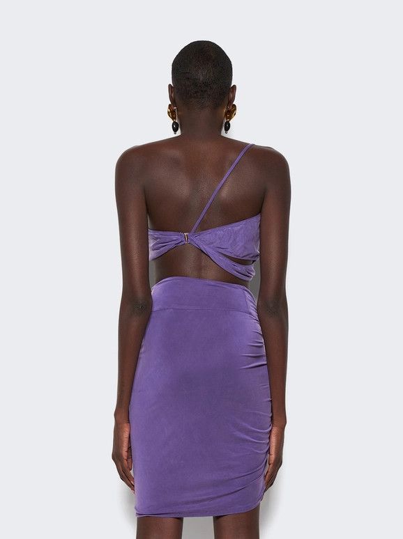 Jacquemus o1mle0824 Le Bandeau Espelho in Purple Size L / US 10 / IT 46 - 5 Thumbnail