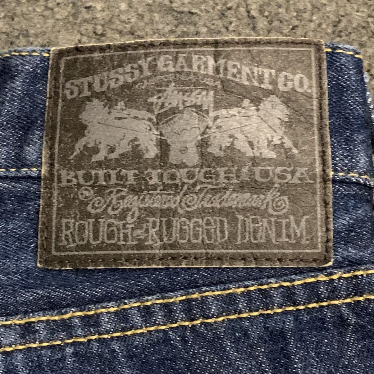 Stussy Vintage 2001 Old Stussy "Stand Firm" Rough & Rugged Jeans Size US 38 / EU 54 - 5 Thumbnail