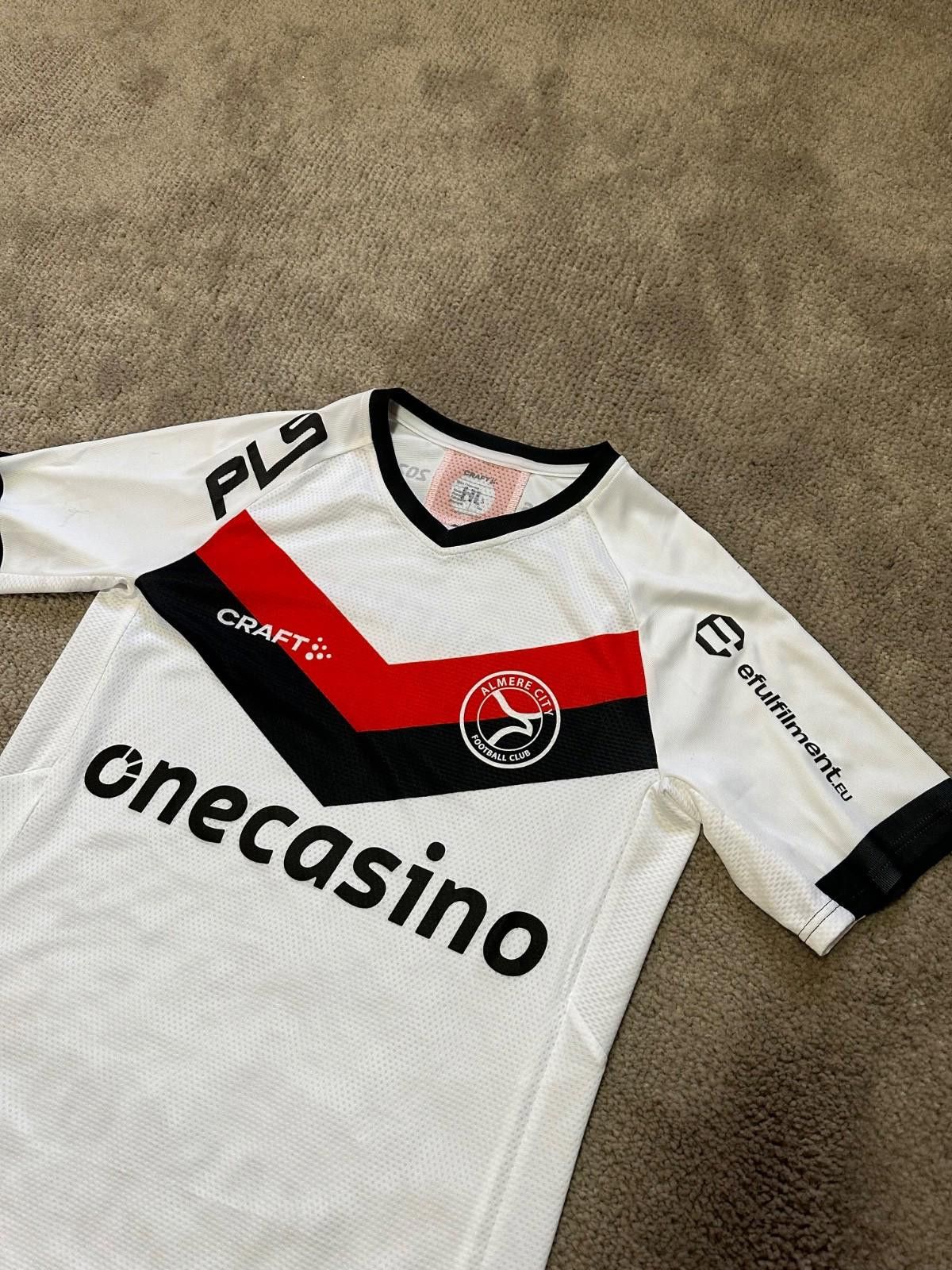 Levi's Made & Crafted Craft Almere City 2023-24 Away Football Shirt Soccer Jersey Size ONE SIZE - 2 Thumbnail
