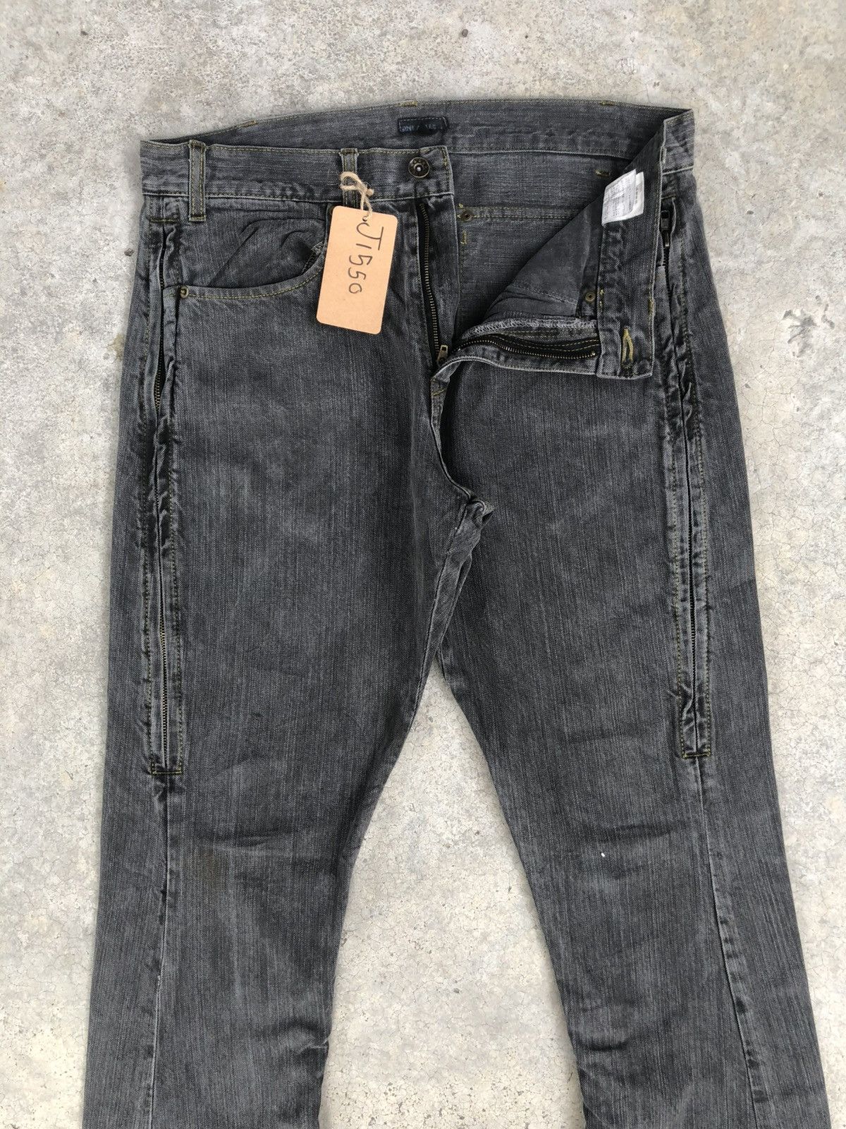 If Six Was Nine Japanese One After Flared Jeans Distressed Jeans Size US 33 - 3 Thumbnail