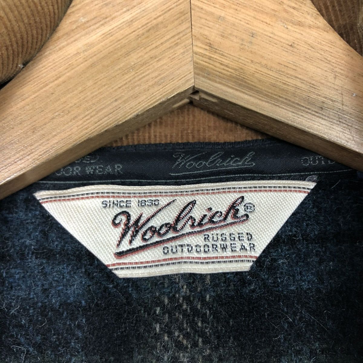 Japanese Brand 🔥VINTAGE WOOL VEST JACKET WOOLRICH TARTAN DESIGN CHECK Size US M / EU 48-50 / 2 - 20 Thumbnail