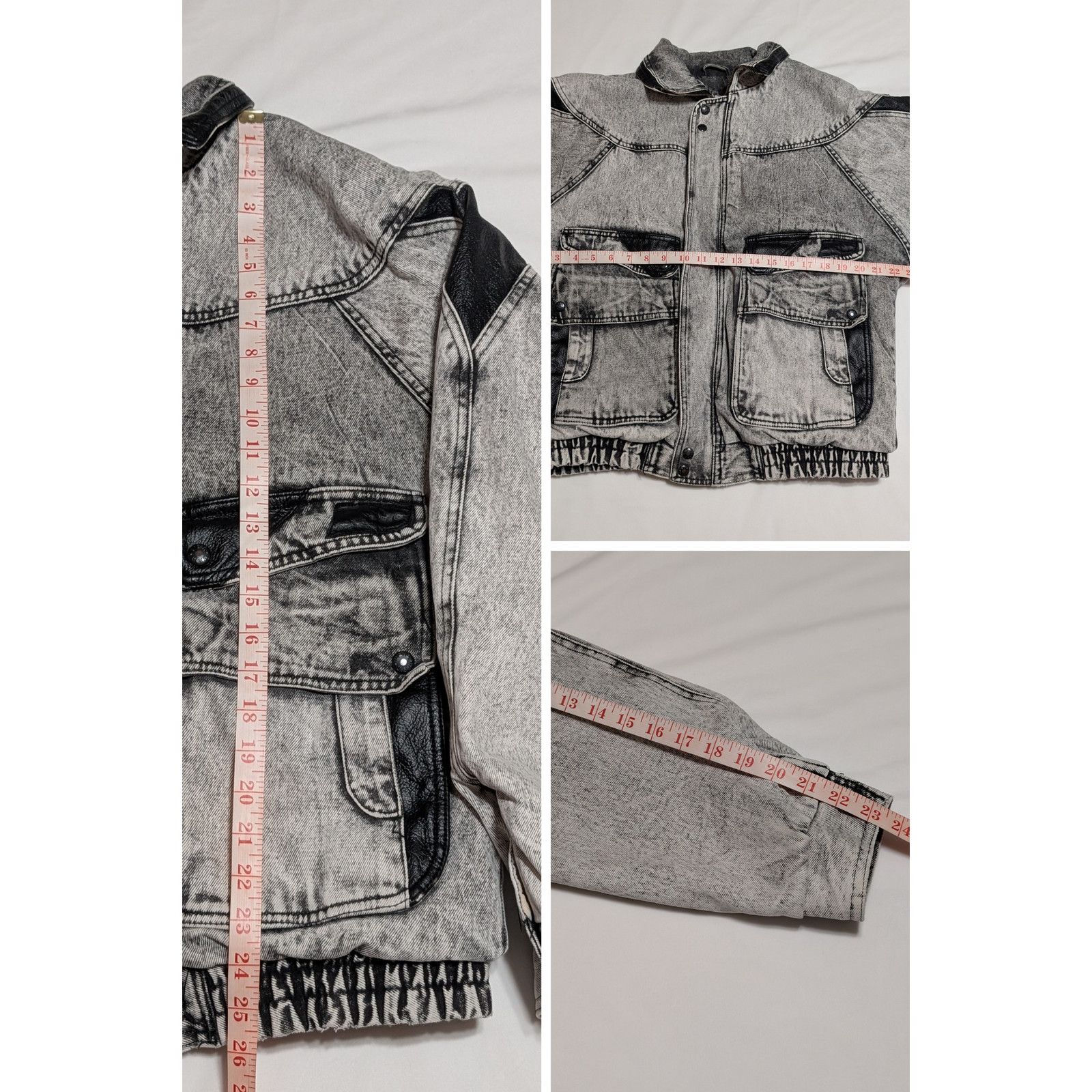 Other Maya Hotel Vintage Acid Wash Denim Jacket Men’s Size Small S Size US S / EU 44-46 / 1 - 7 Thumbnail