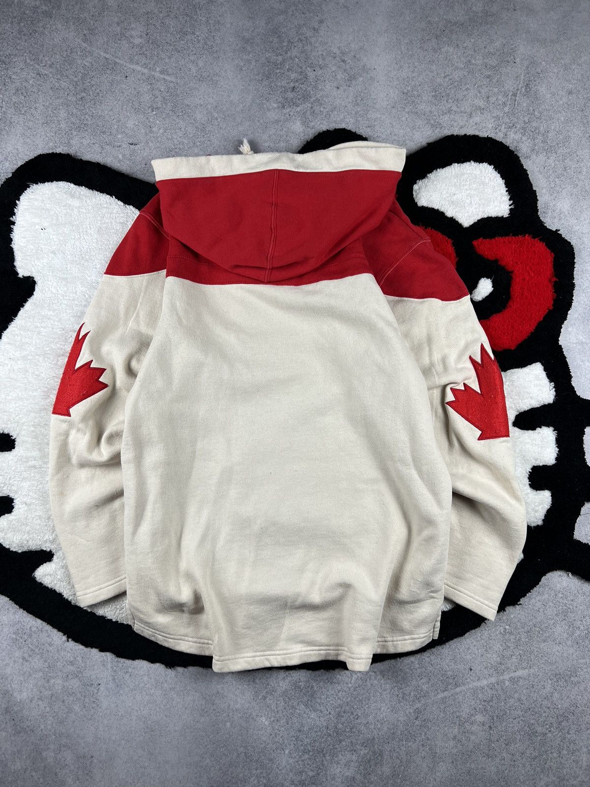 Vintage Old Time Hockey Canada NHL Fleece Hoodie Size US S / EU 44-46 / 1 - 11 Thumbnail