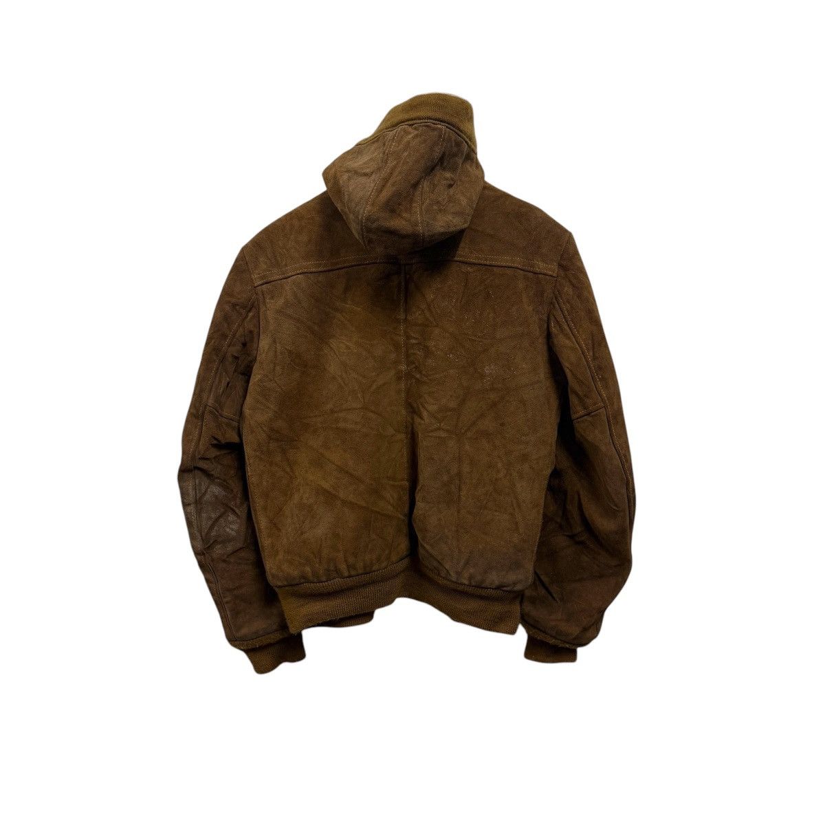 Schott Vintage Schott Suede Hooded Jacket shearling sherpa Size US M / EU 48-50 / 2 - 3 Thumbnail