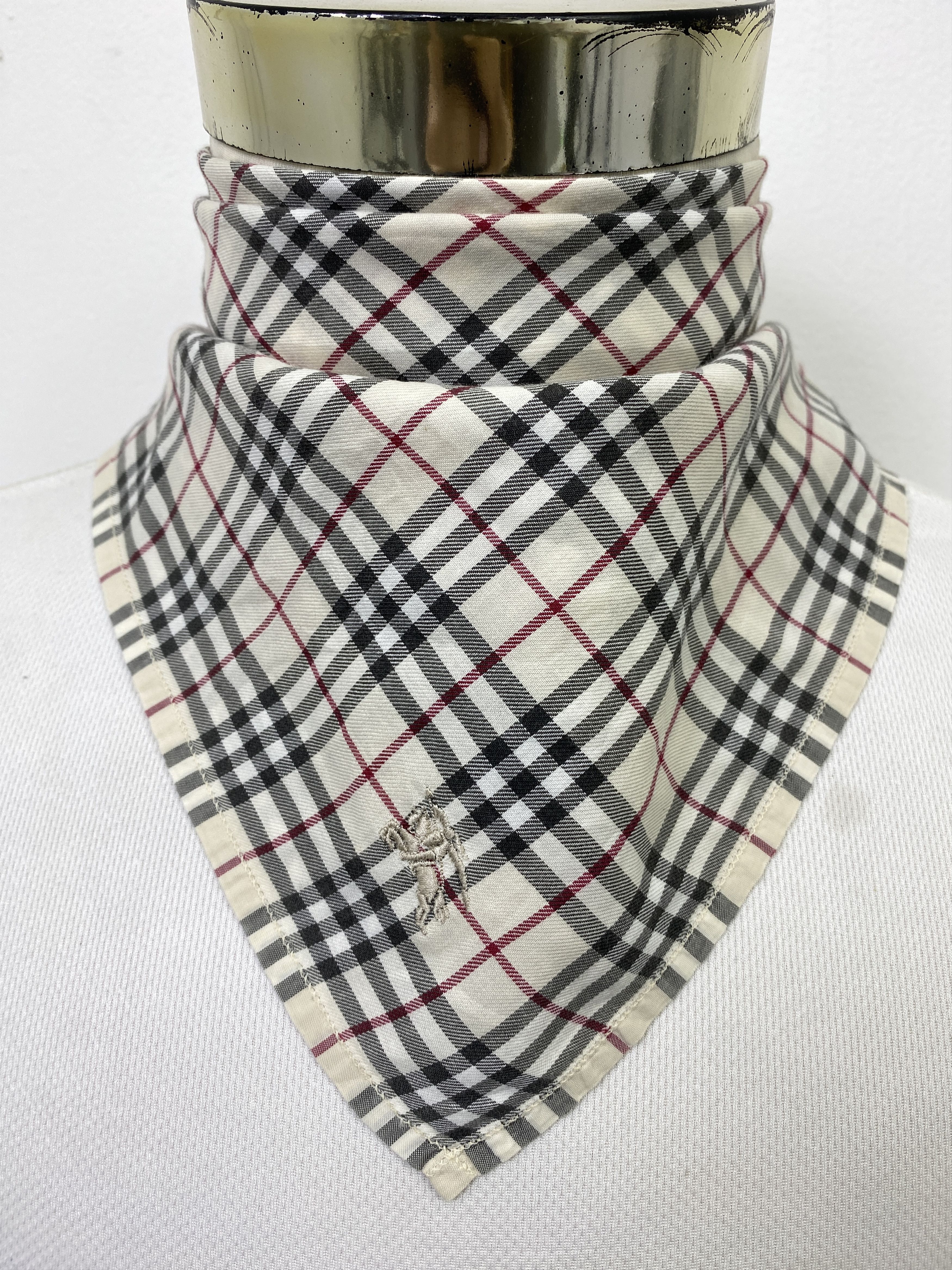 Burberry Vintage Burberry Handkerchief / Neckerchief KT0231 Size ONE SIZE - 1 Thumbnail