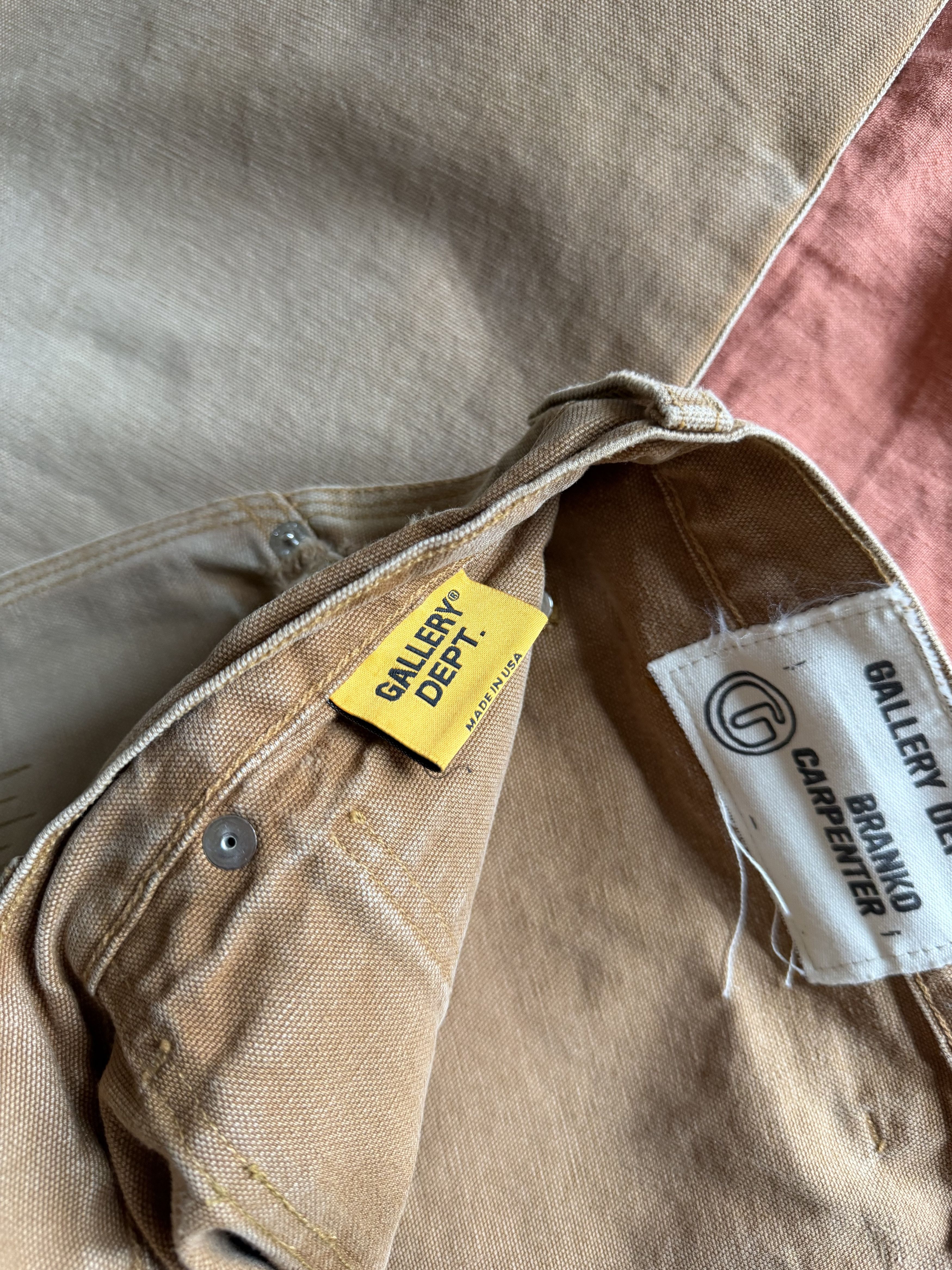 Gallery Dept. Gallery Dept. Branko Carpenter Pants in Tan Size US 36 / EU 52 - 8 Thumbnail