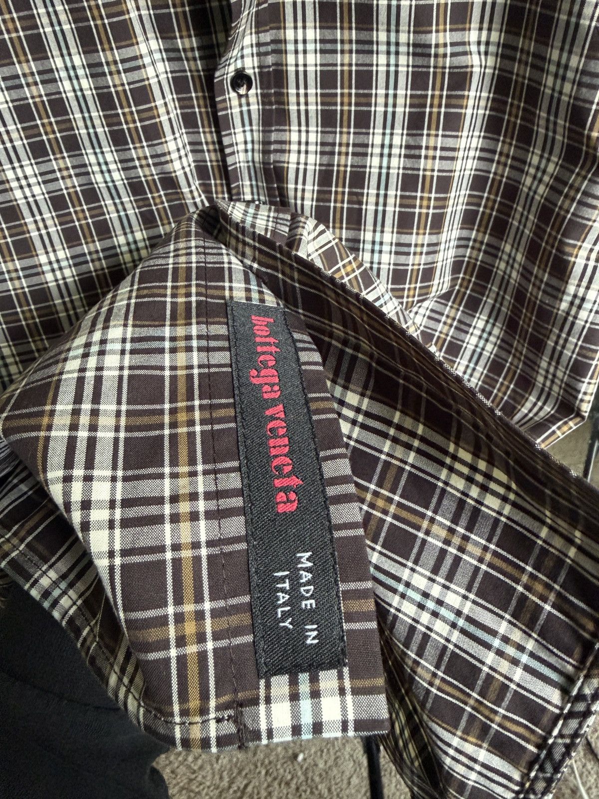 Bottega Veneta Bottega Veneta check cotton shirt AW 24 Size US L / EU 52-54 / 3 - 4 Thumbnail