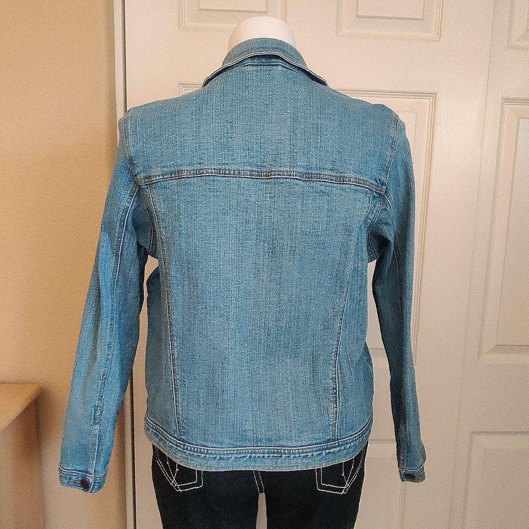 Vintage Vintage High Sierra stars & stripes flag denim jacket sz XL Size XL / US 12-14 / IT 48-50 - 3 Thumbnail