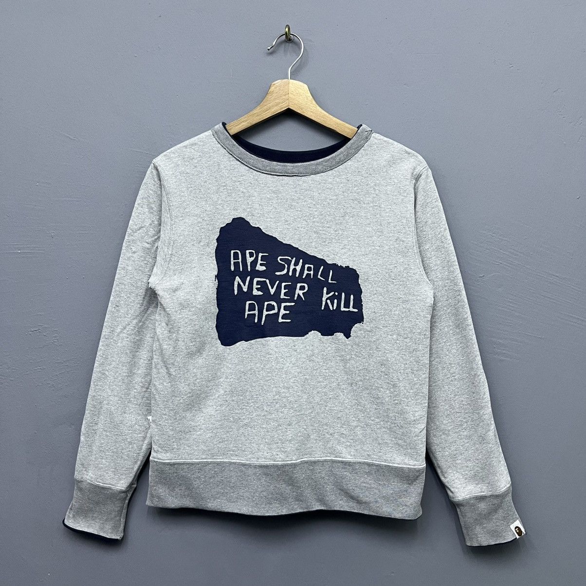 Bape Y2K Bape Four Side Crewneck Sweatshirt Size US XS / EU 42 / 0 - 5 Thumbnail