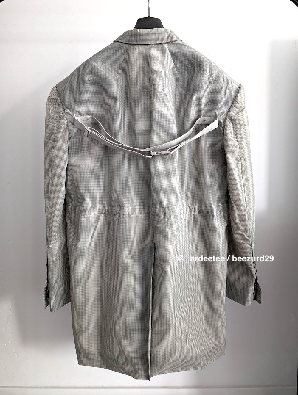 Rick Owens 💥1/1 SAMPLE TRANSTATLIN JUMBO RIPSTOP COAT SS23 Size US M / EU 48-50 / 2 - 3 Thumbnail