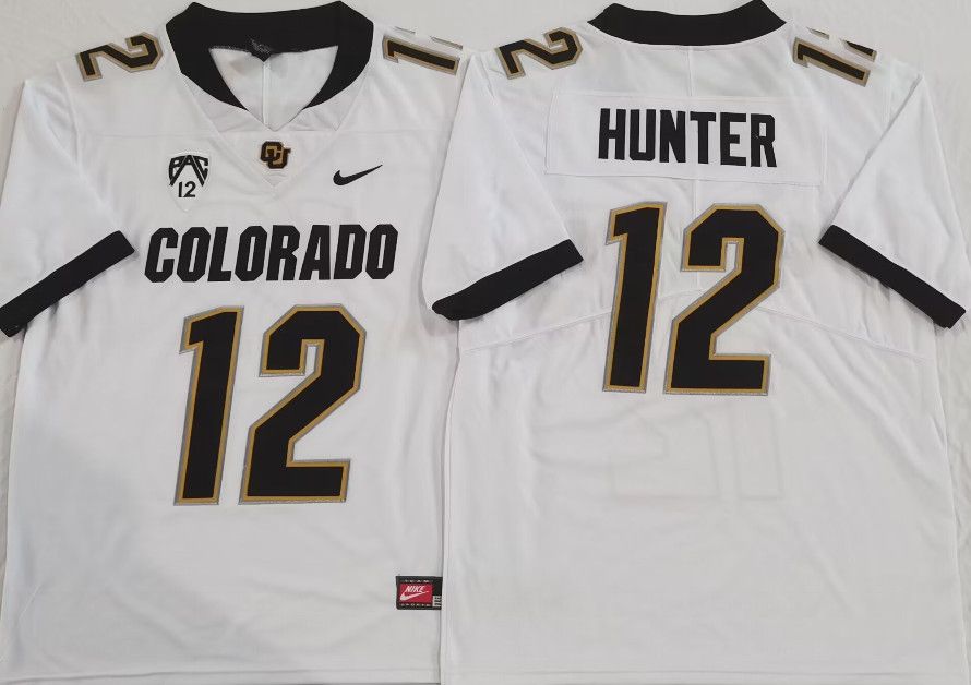Other Men's Travis Hunter #12 Colorado Buffaloes Jersey White Size US XXL / EU 58 / 5 - 3 Thumbnail