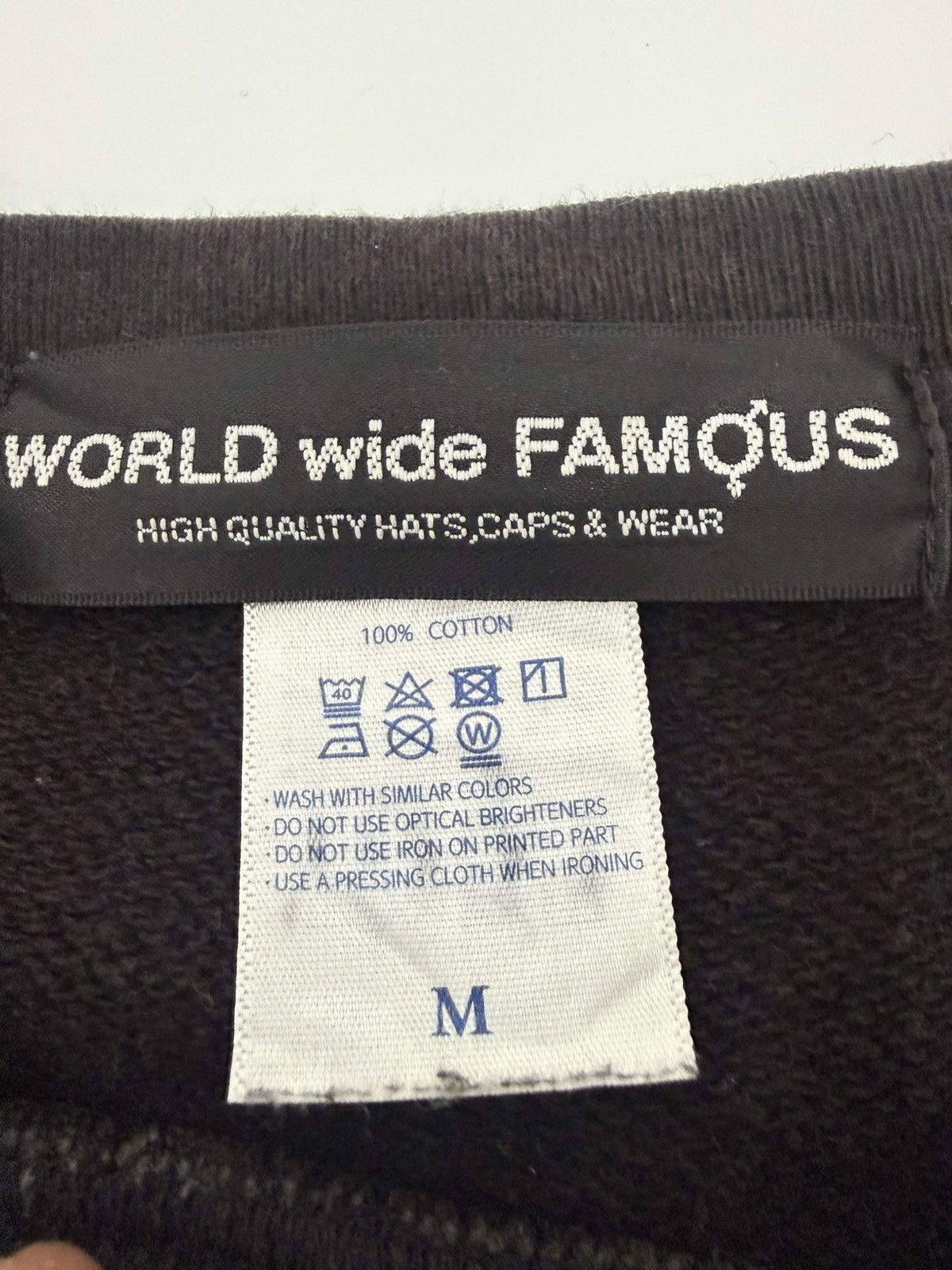 Other 🔥 Archive Y2K World Wide Famous USA Generic Streetwear Sweat Size US M / EU 48-50 / 2 - 10 Thumbnail