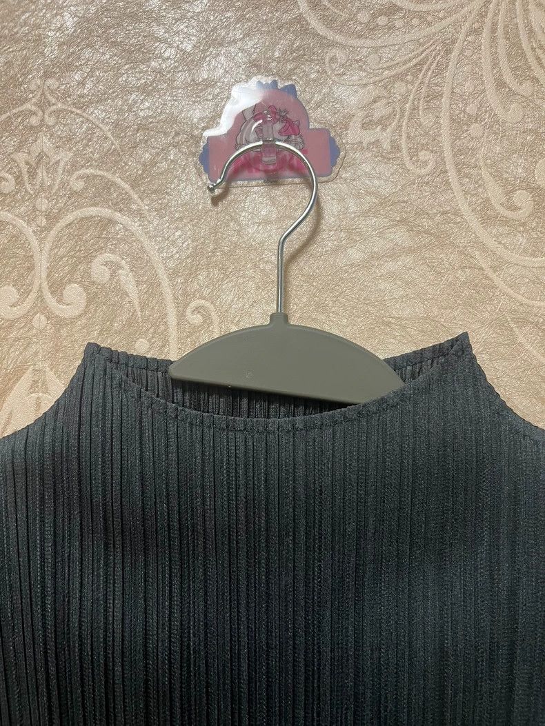 Issey Miyake Issey Miyake size:3 A charcoal black small stand-up collar Size S / US 4 / IT 40 - 3 Thumbnail