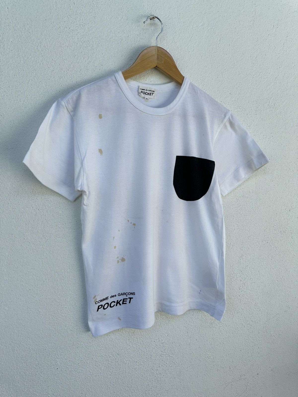 CDG by Comme des Garcons × Comme des Garcons × Junya Watanabe 2012 Comme Des Garcon Pocket Print T Shirt Size US S / EU 44-46 / 1 - 4 Thumbnail