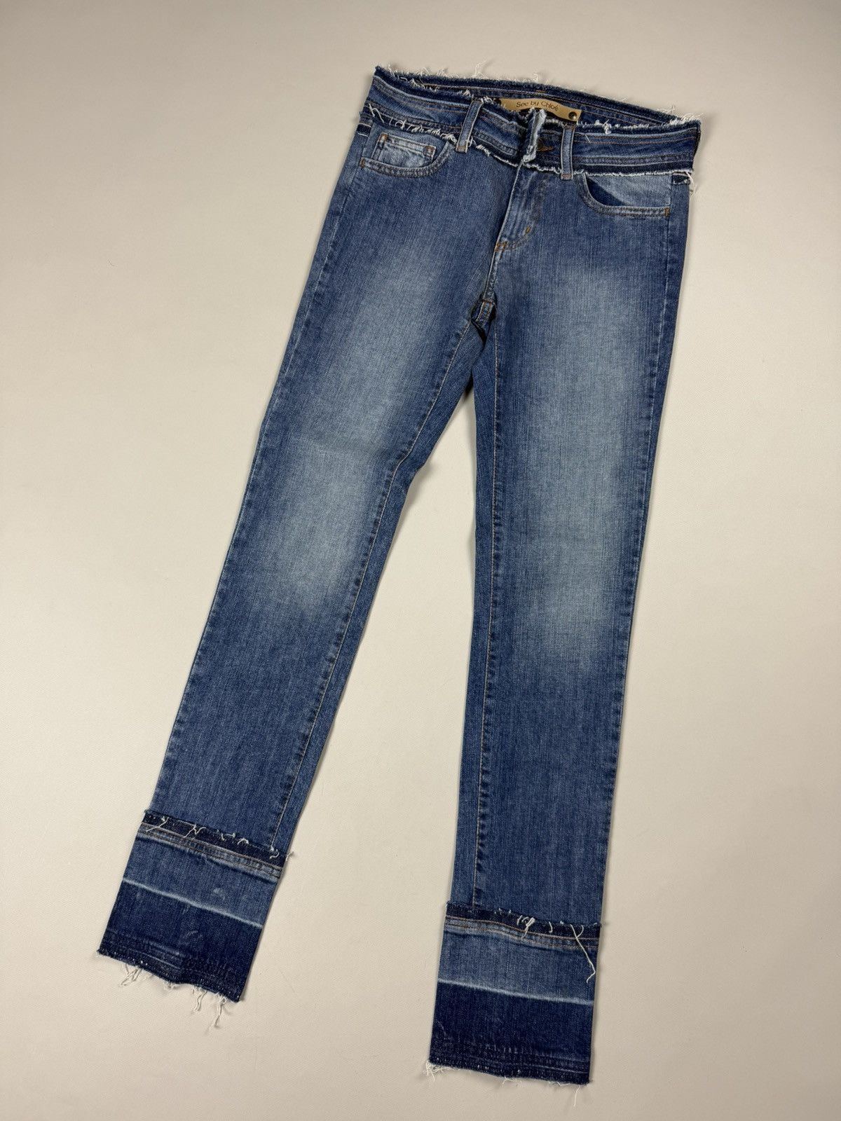 Chloe × See by Chloe See By Chloe Ladies Designer Denim Jeans Size 26 Size 26" / US 2 / IT 38 - 4 Thumbnail